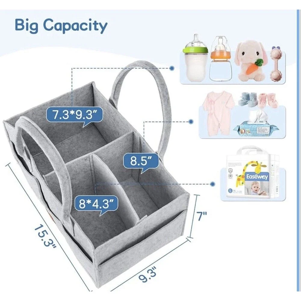 Maliton Diaper Caddy Organizer